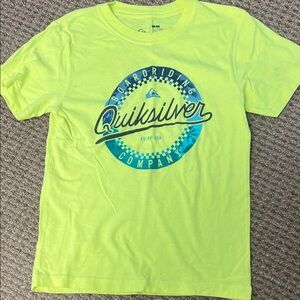 Quiksilver Kids Bright Neon Yellow Tee